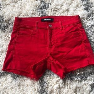 Red Express Shorts